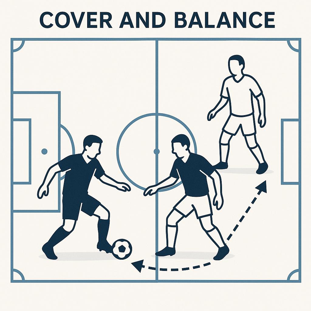 A tactical diagram illustrating the 